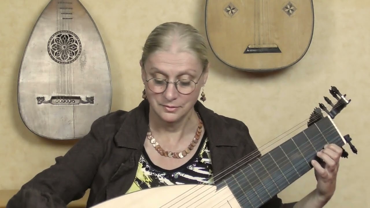 Adam Falckenhagen: Menuett – Variatio (D major). Gabriele Janneck (Baroque Lute)