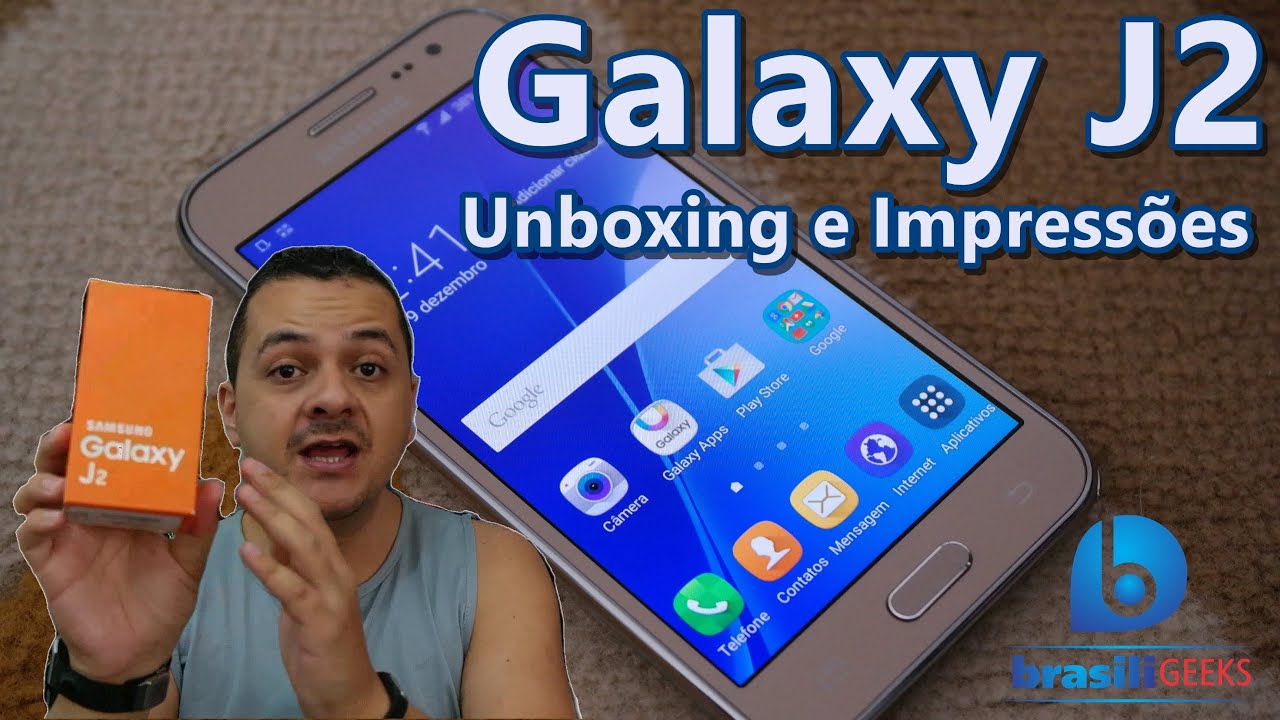 Conheça o Galaxy J2 - Tela Amoled Dual Chip, 4G e TV Digital por menos de 650 reais!