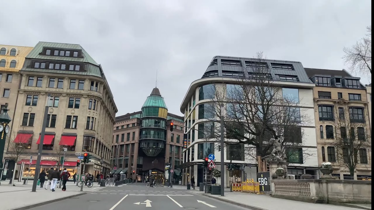 Düsseldorf: Driving Tour AK Kaarst - Königsallee 4K Video Tour