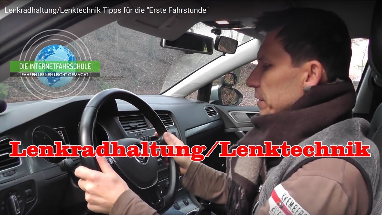 Lenkradhaltung/Lenktechnik Tipps für die 