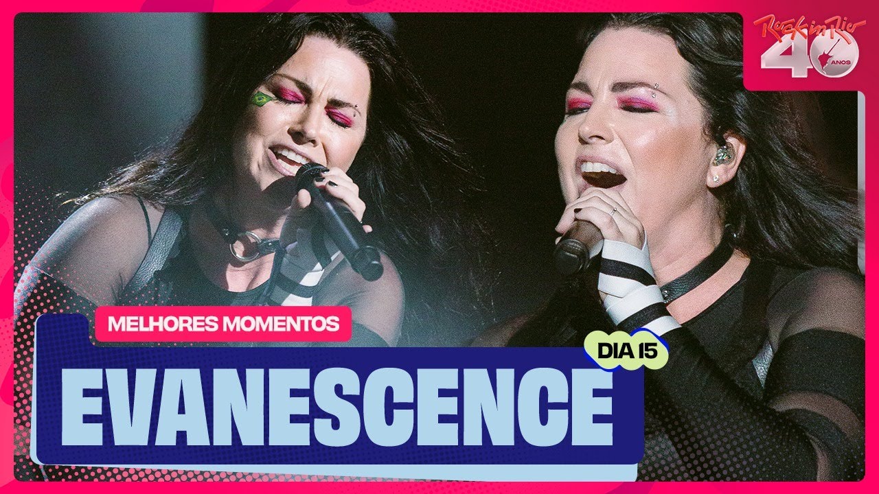 Melhores Momentos de Evanescence no Rock in Rio 2024 | 