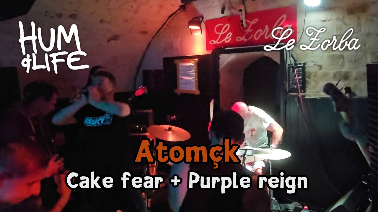 Atomck - Cake fear + Purple reign [Live @Le Zorba - Paris 10-10-2025]