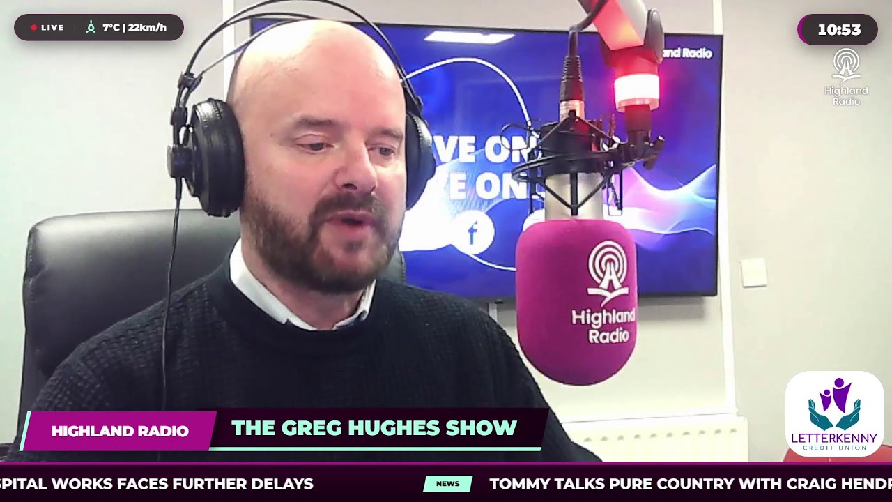 Welcome to Thursday's Greg Hughes Show!
