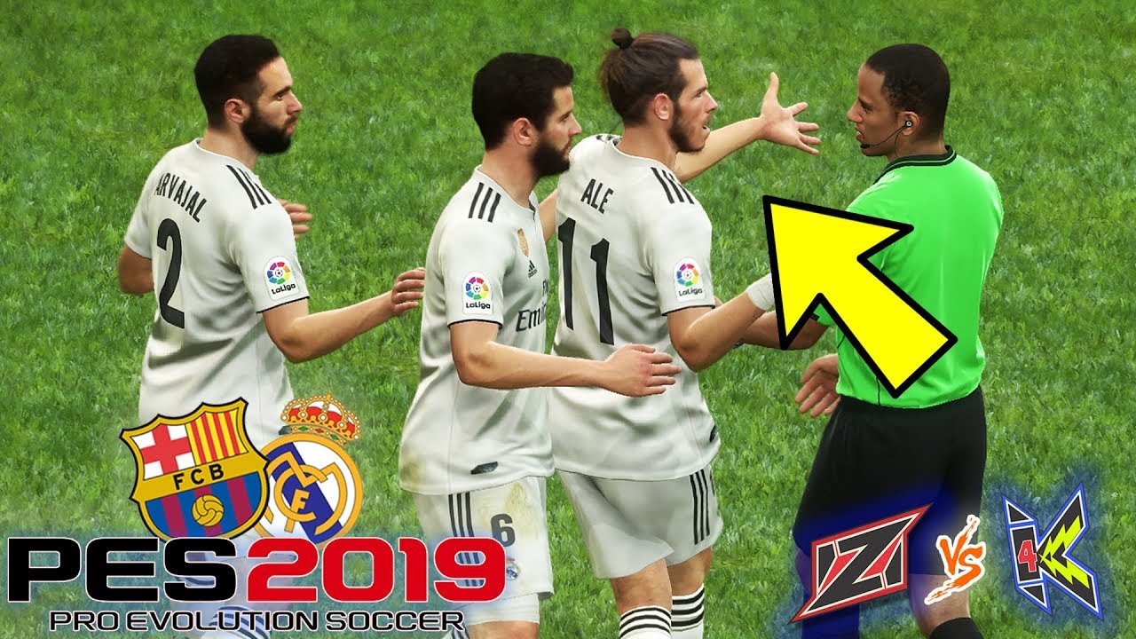 EL CLASICO TERGILA!!..REAL MADRID VS BARCELONA - ZANLAT VS KILAT #1(PES 2019 INDONESIA)