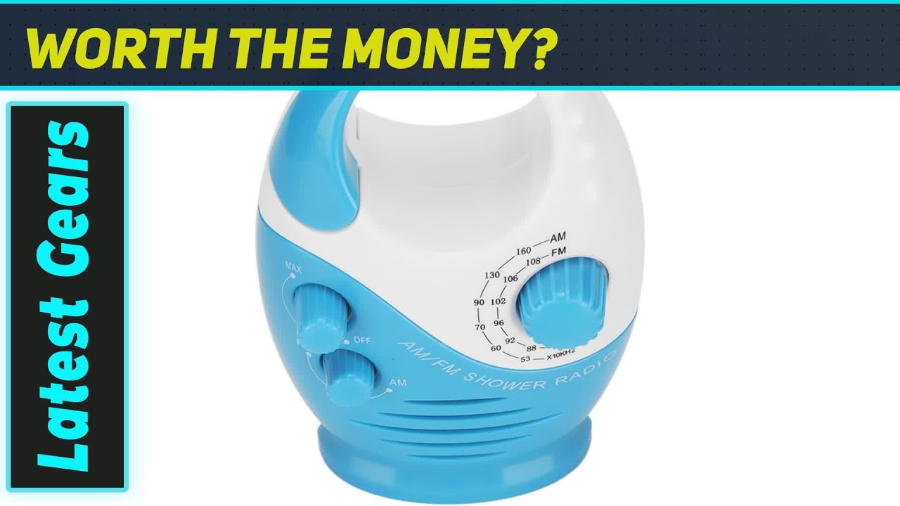 Mrisata Waterproof Shower Radio: Best Portable AM/FM for Your Bathroom!