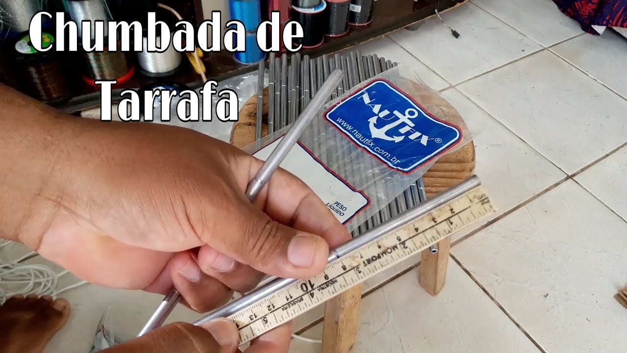 Chumbada de Tarrafa - Uma Dica Muito Legal
