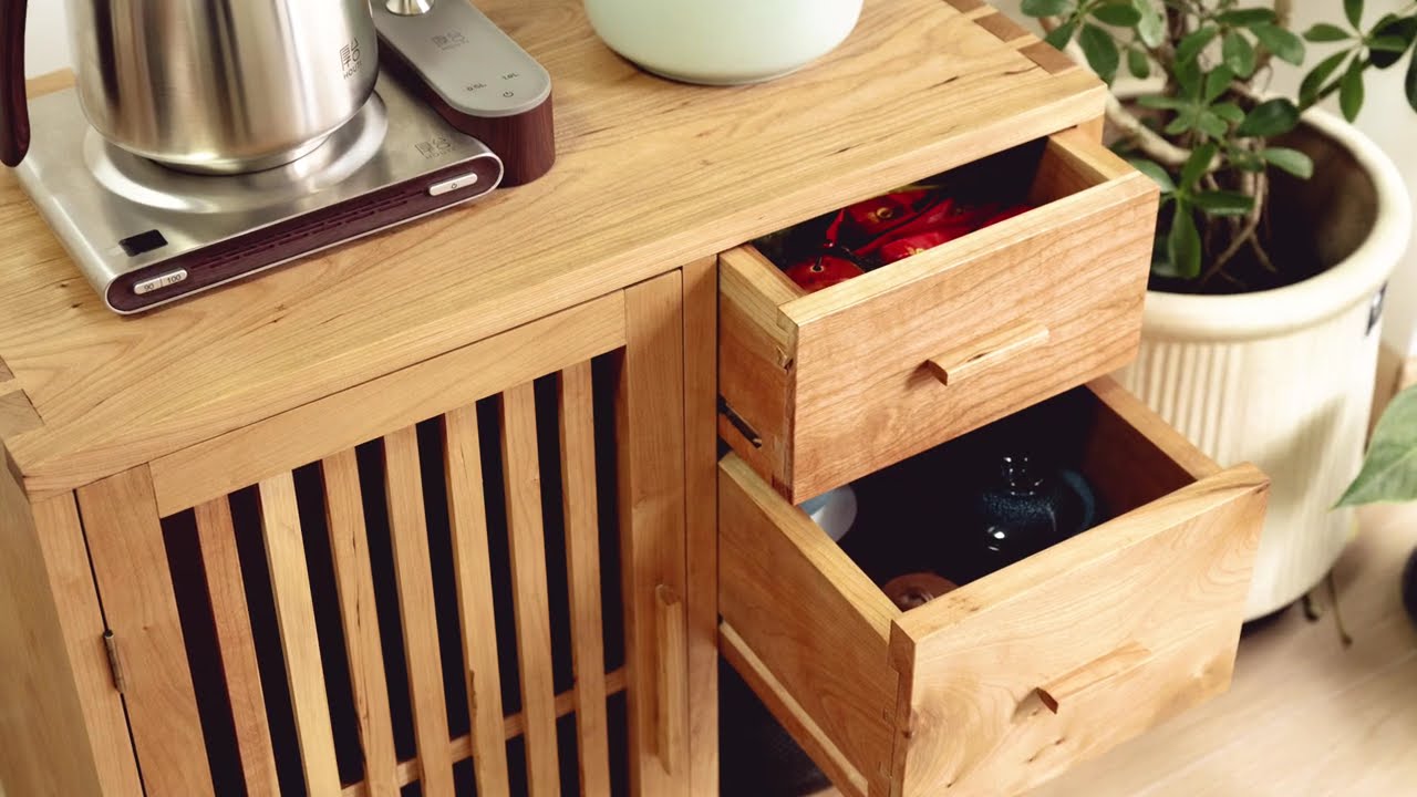 Making a Dovetailed Tea Cabinet