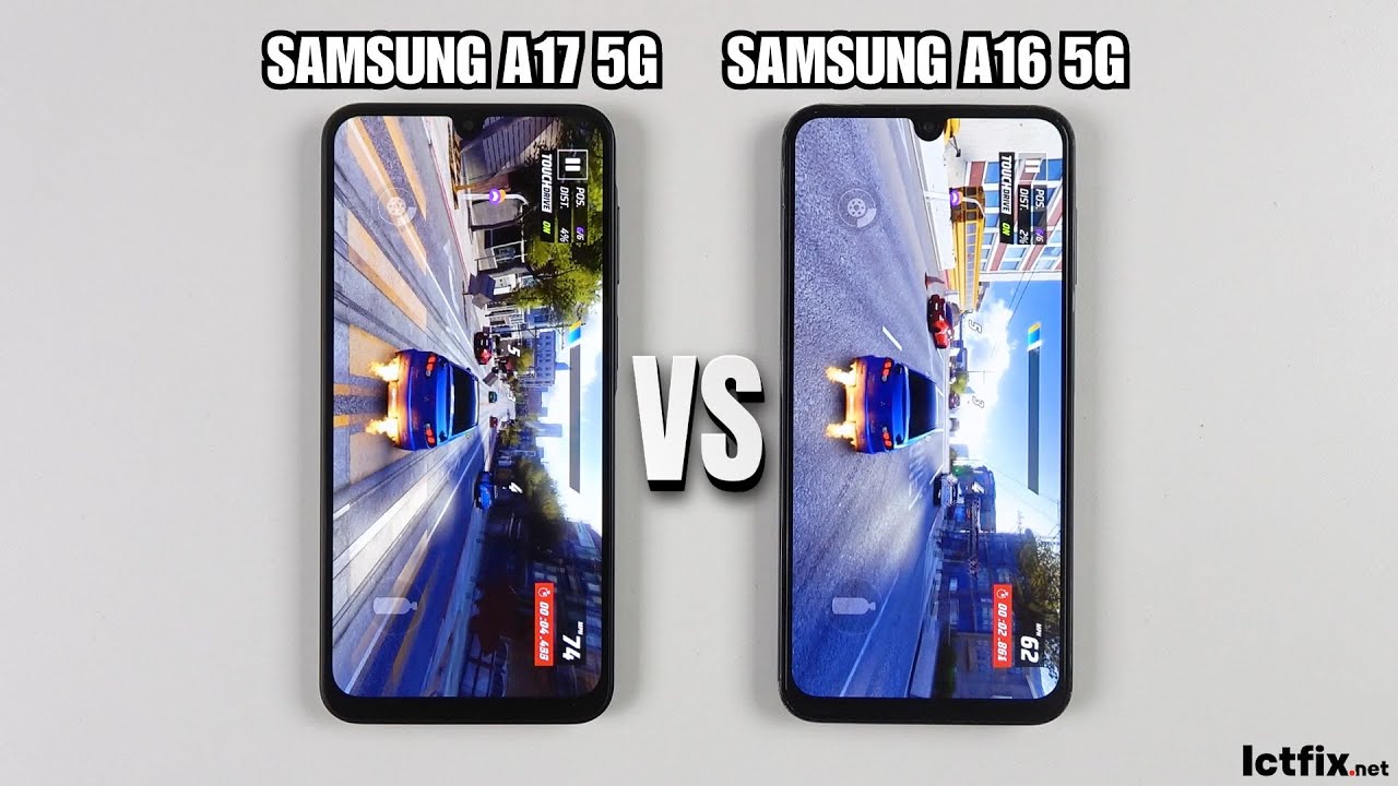 Samsung Galaxy A17 5G vs Samsung Galaxy A16 5G | Video test Display, SpeedTest, Camera Comparison