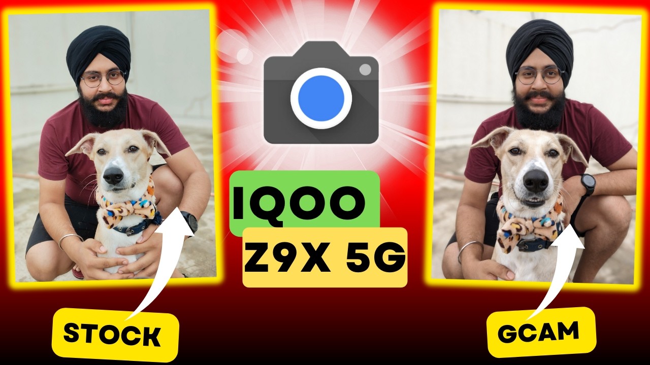 BEST WAY TO IMPROVE CAMERA QUALITY on IQOO Z9X!! | GCAM Kaise Install Kare?