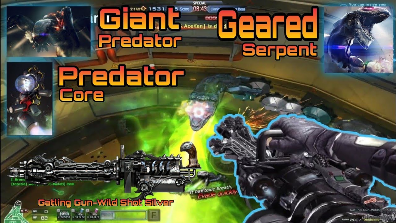 Gatling Gun-WildShot | Thunder Tower (HARD) Gameplay | Crossfire Philippines