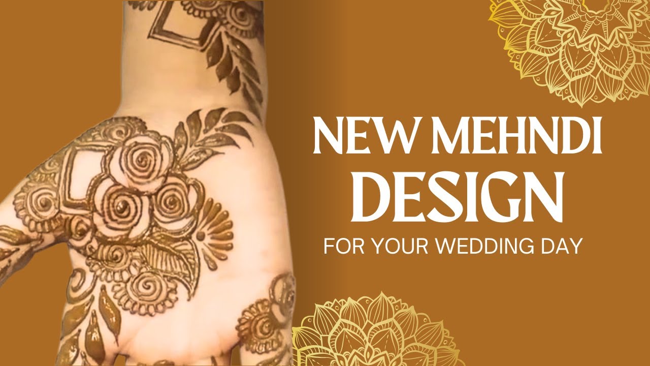 ✨ Indian Unique Mehndi Design – A Beautiful Blend of Tradition & Elegance ✨