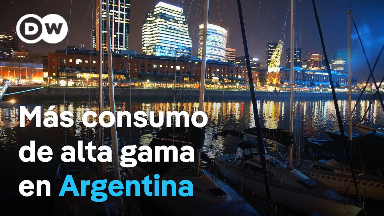 El consumo de bienes de lujo aumenta en Argentina