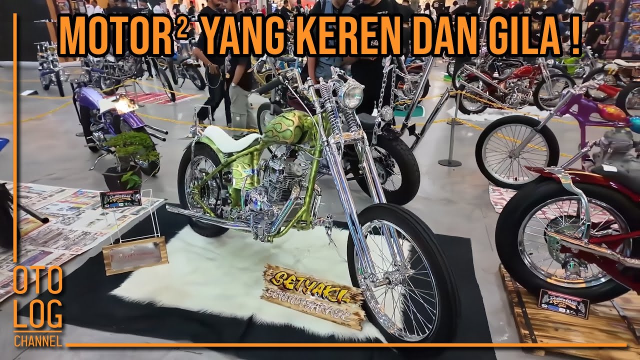 Motor-motor Keren dan Gila di KUSTOMFEST 2024