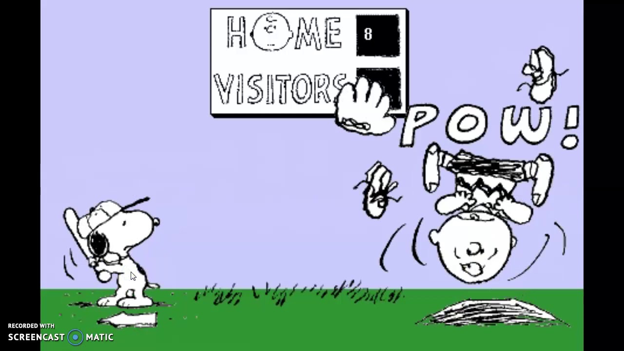 Peanuts - Baseball Game (Peanuts Online)