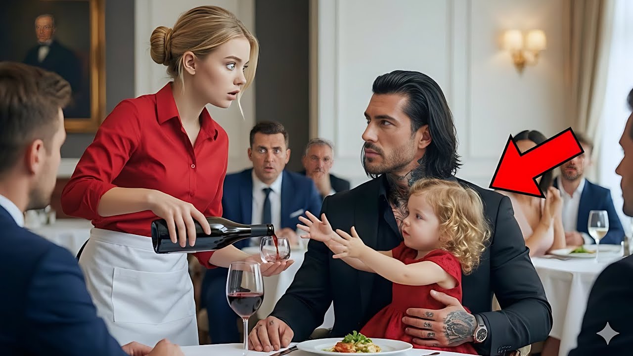 THE ALPHA KING DAUGHTER SAID FIRST WORD — SHE POINTED AT THE WAITRESS AND CALLED HER “MAMA