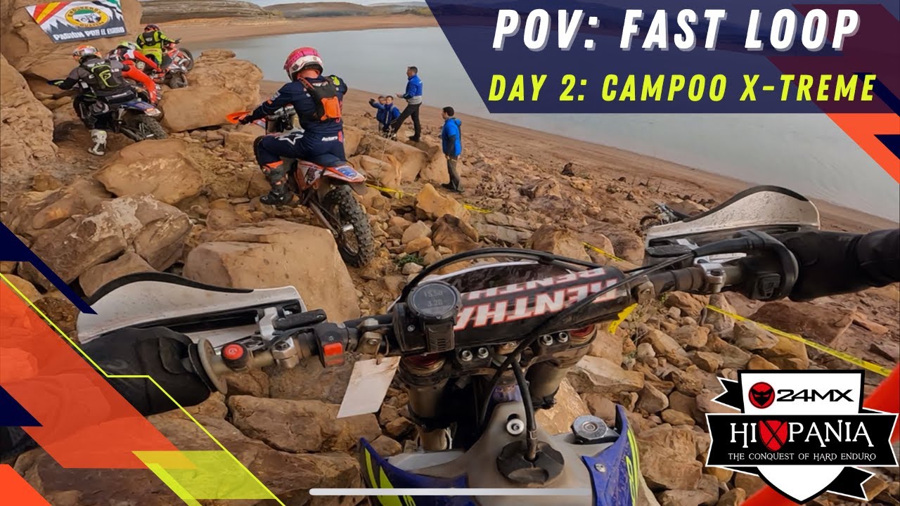 HIXPANIA HARD ENDURO 2022 //DAY 2: FAST LOOP//  CAMPOO X-TREME (ON BOARD GOPRO)
