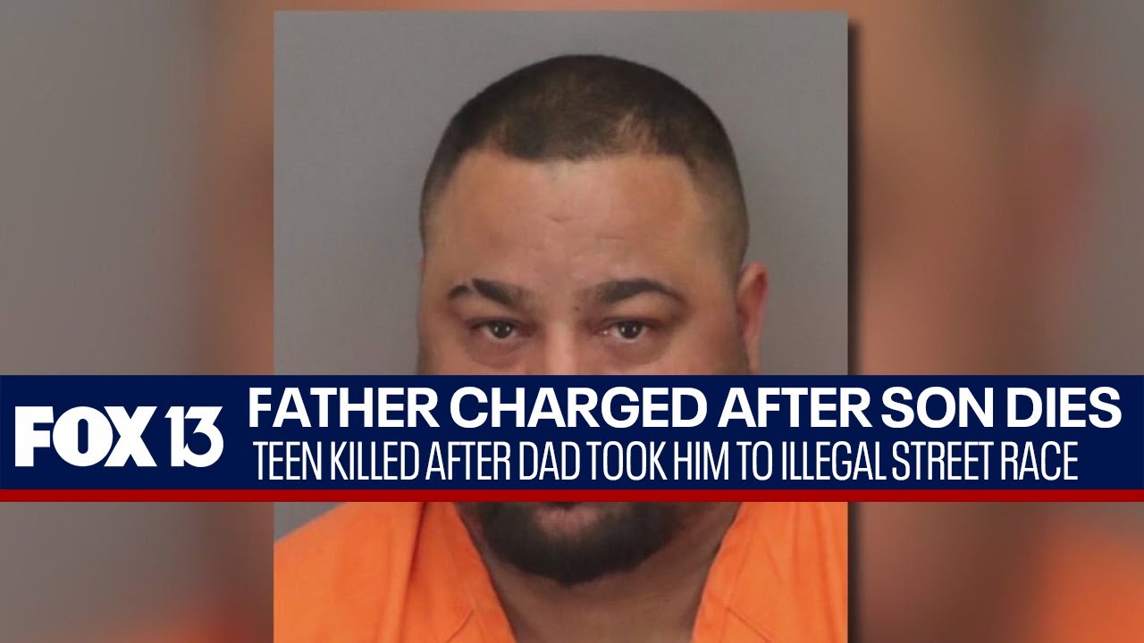 Florida man charged after son dies at illegal street racing event