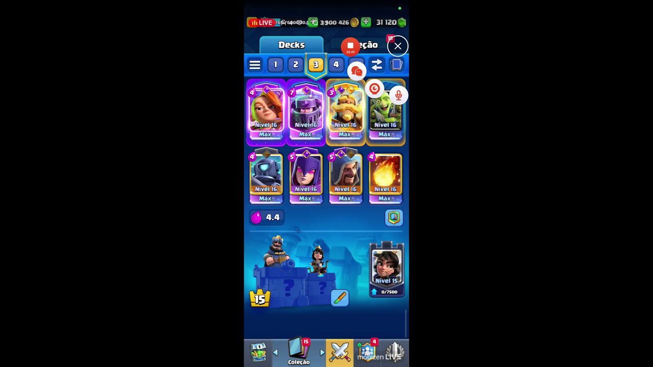 live Clash Royale