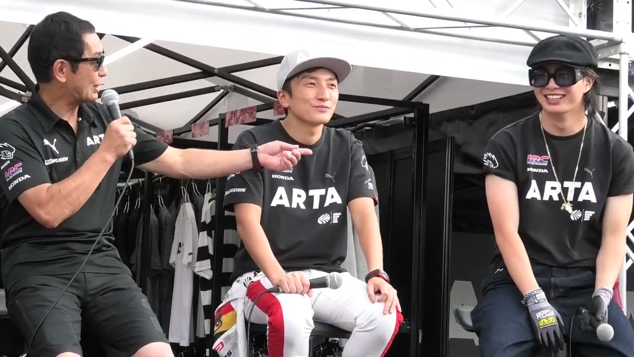 【ARTA-NSX   最速チームトーク/マモノを見た人いますか？💦 鈴木亜久里/土屋圭市/野尻智紀/大湯都史樹/福住仁嶺/大津弘樹】SUPERGT  第6戦  SUGO  2023.09.16
