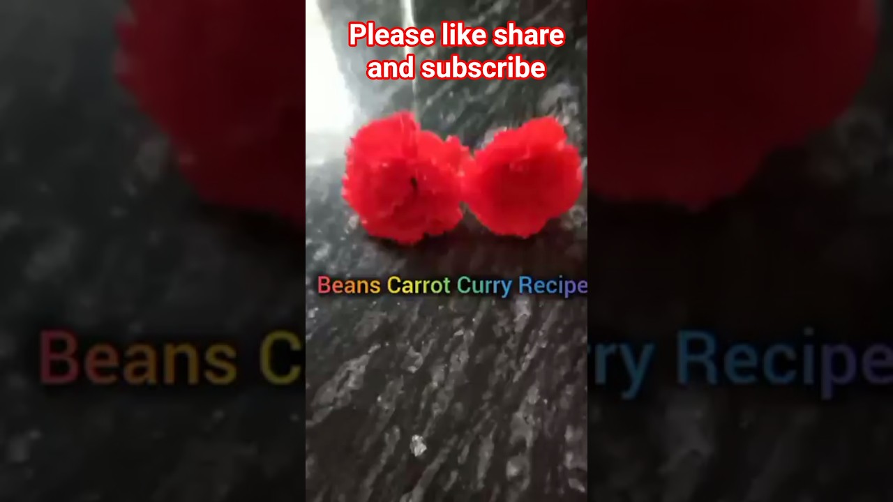 Easy Beans Carrot Curry Recipe