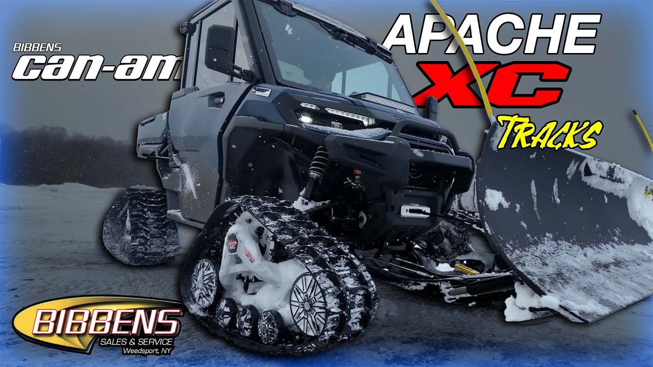 CanAm HD11 Limited на гусеницах!