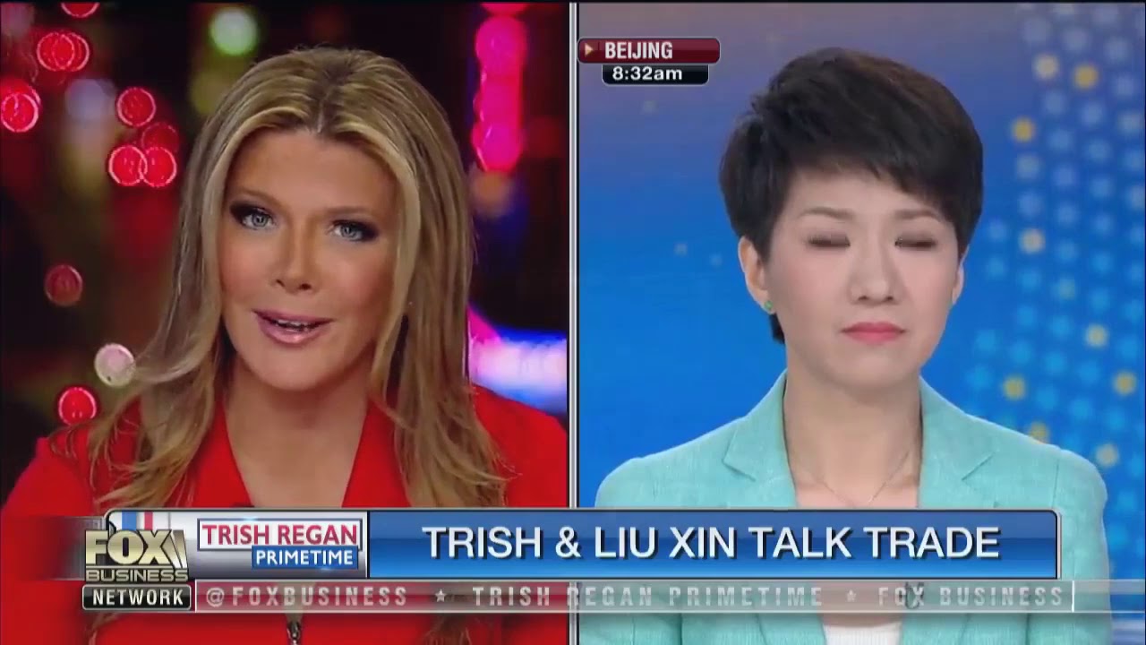 FULL DEBATE US Trish Regan vs China Liu Xin On Trade Talks