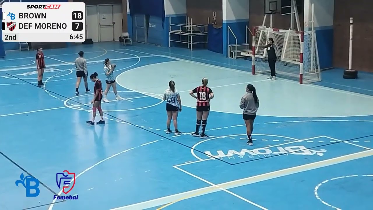 26 MAYO 2024 JUNIORS BROWN VS DEF  MORENO SEGUNDO TIEMPO
