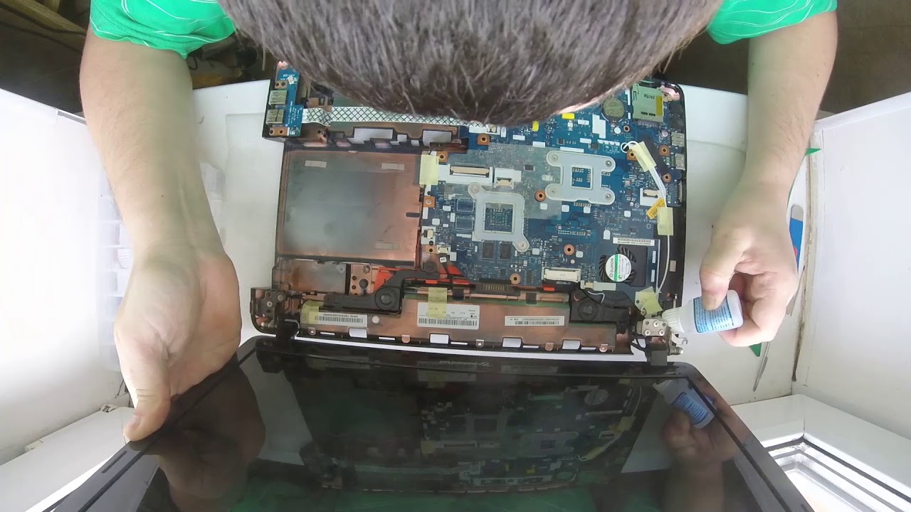 Ноутбук Packard Bell Q5WS1 Разбора и чистка