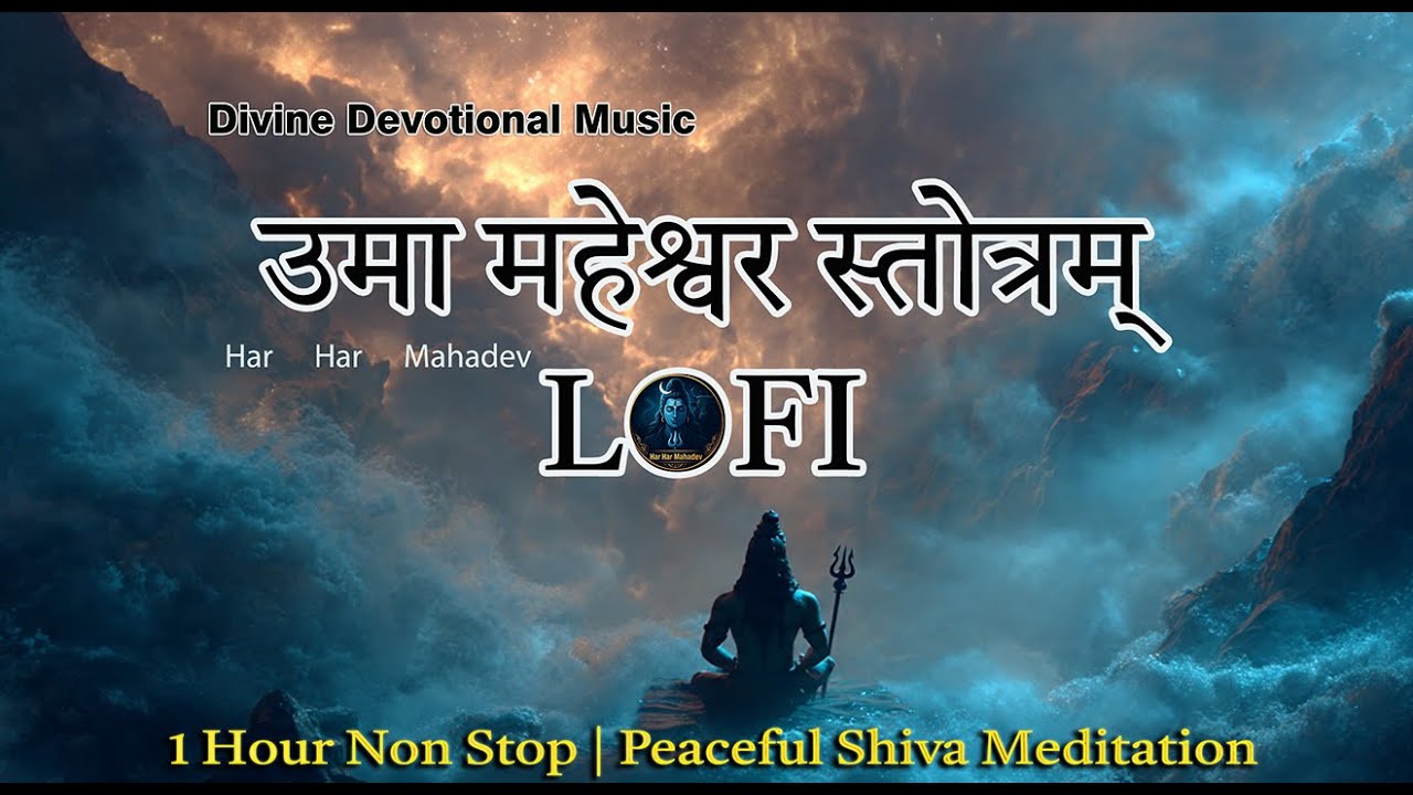 उमा महेश्वर स्तोत्रम् | LOFI | 1 Hour Non Stop | Peaceful Shiva Meditation | Divine Devotional Music