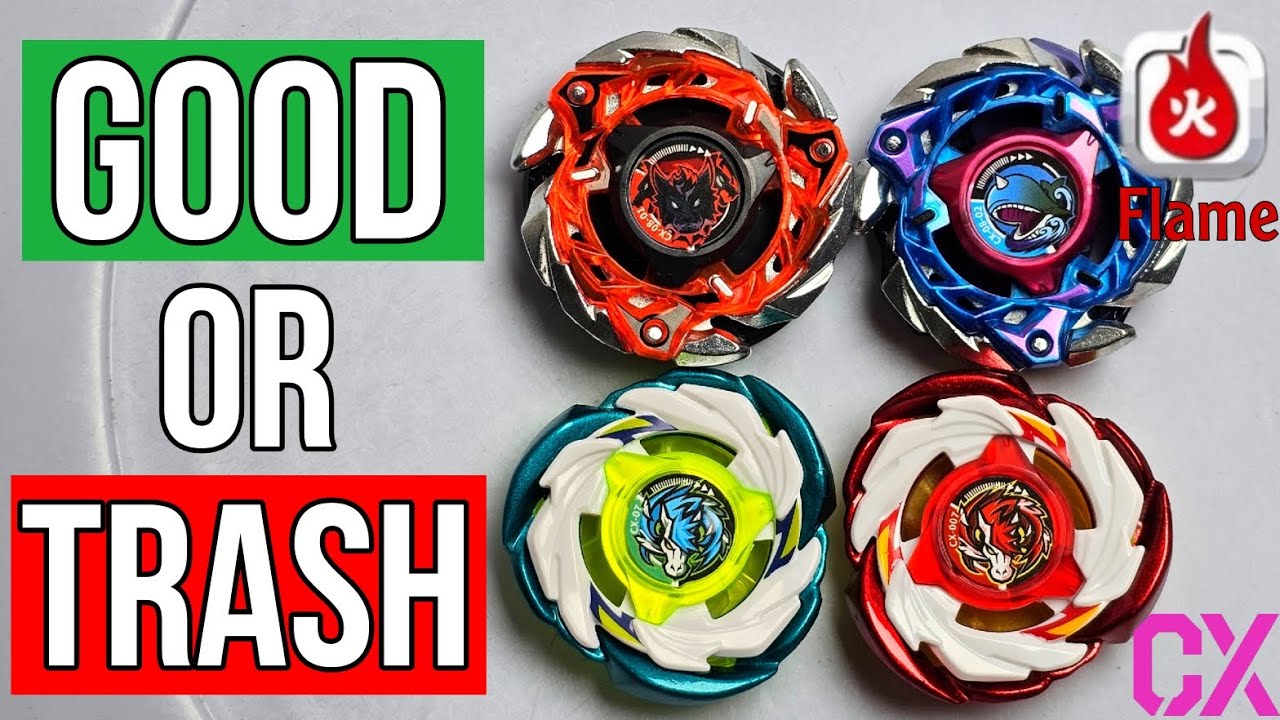 INSANELY GOOD! Fake Flame Brand Beyblade X Beys Review 