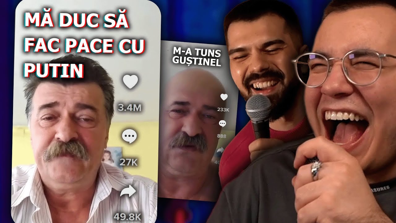 DOMNUL ILIE ESTE CEL MAI BAZAT TIKTOKER