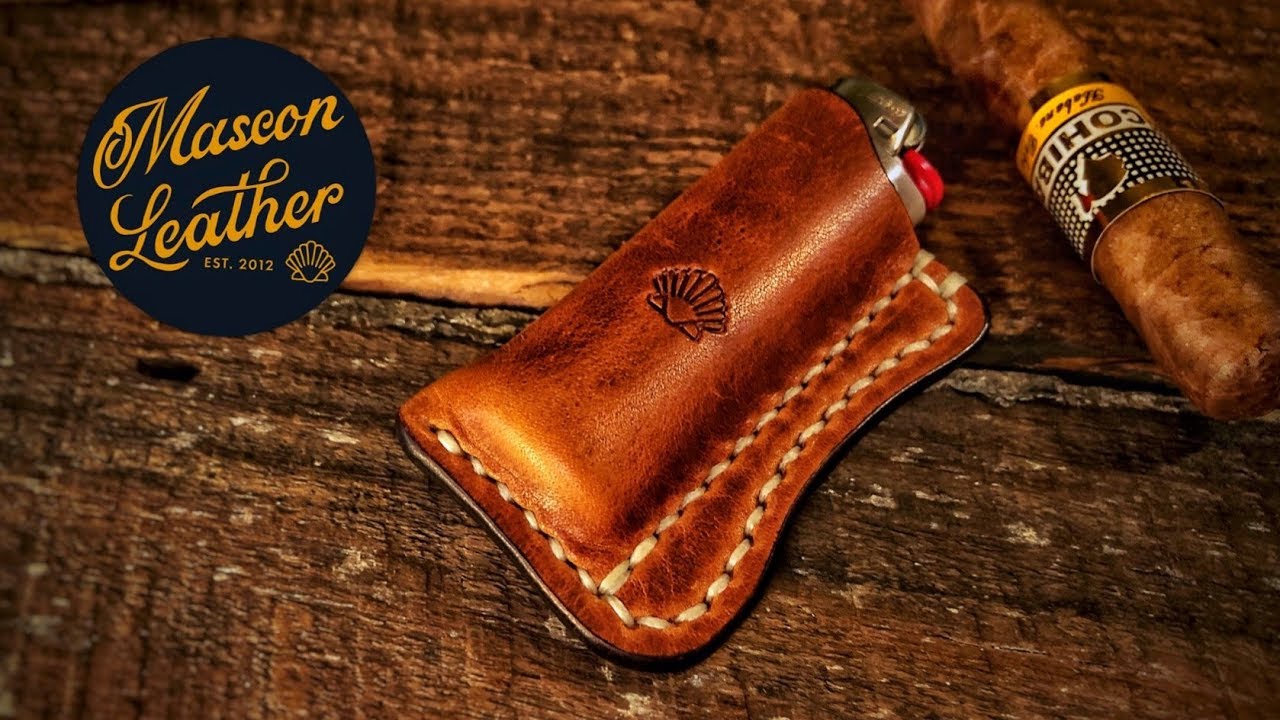 Making a Leather Lighter Sleeve!