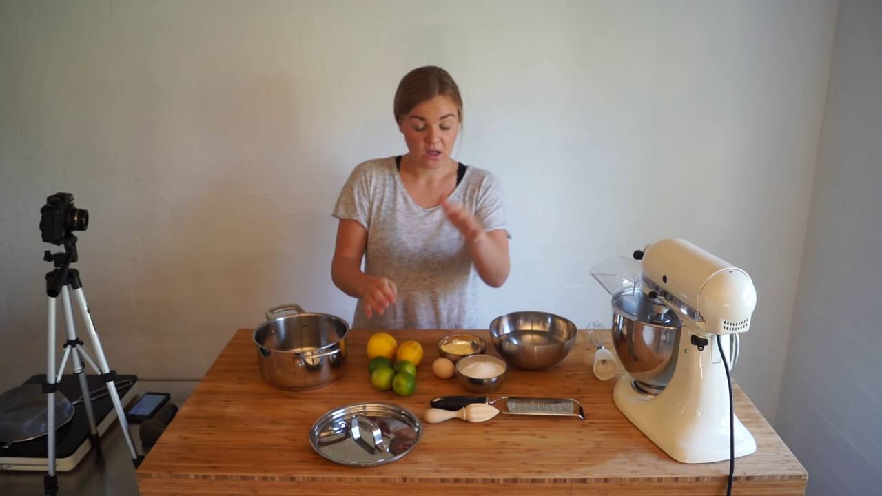 Mille feullie med hvid chokoladecreme og lemon curd - Liv Martine