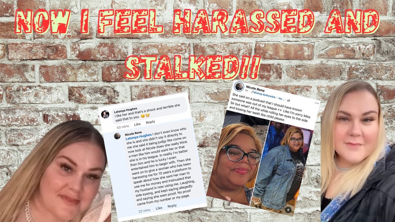 Now I’m feeling stalked and harassed!! Let’s talk about it!!