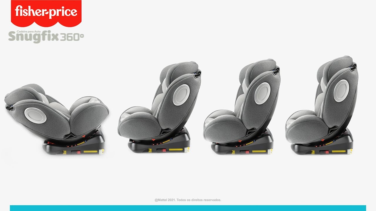 Cadeira para auto Snugfix 360° | Fisher-Price