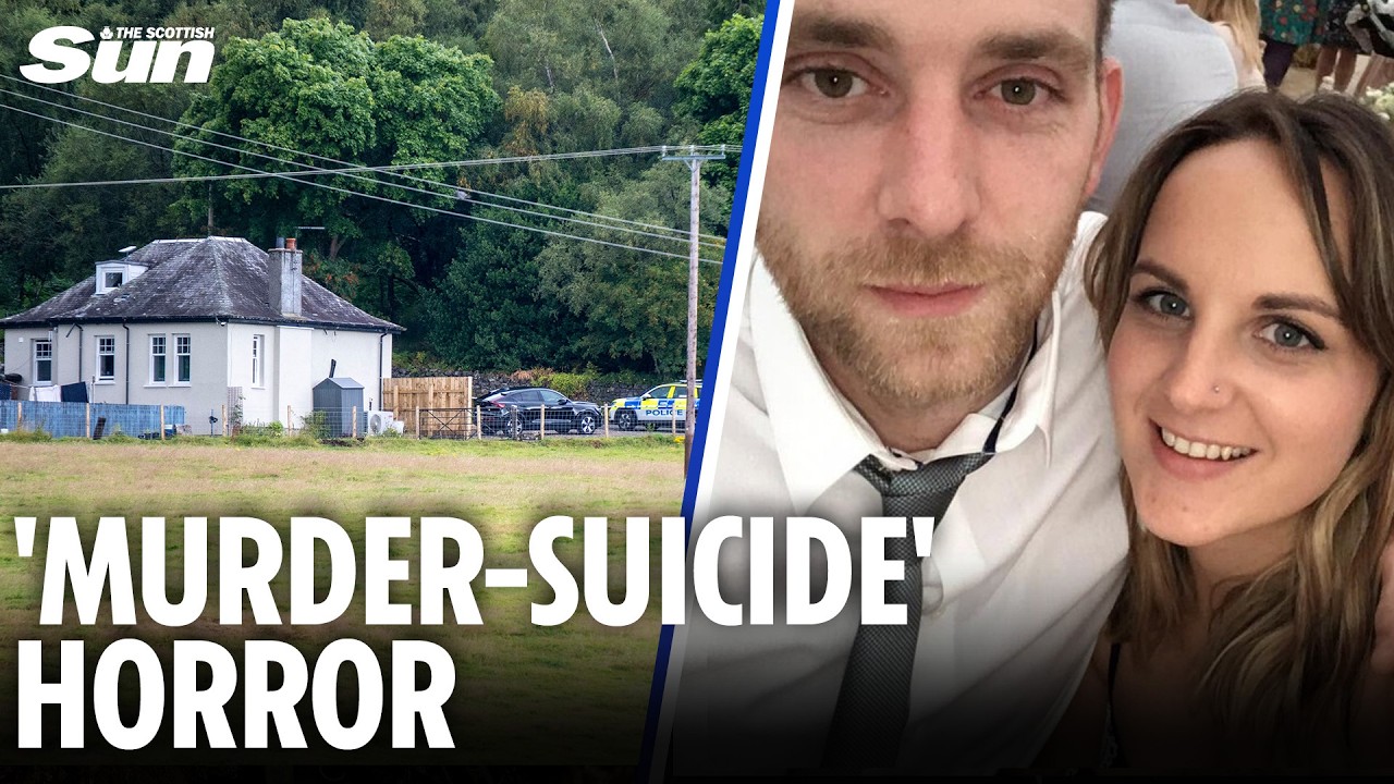 Scots mum killed & husband found dead in 'murder-suicide' at country home