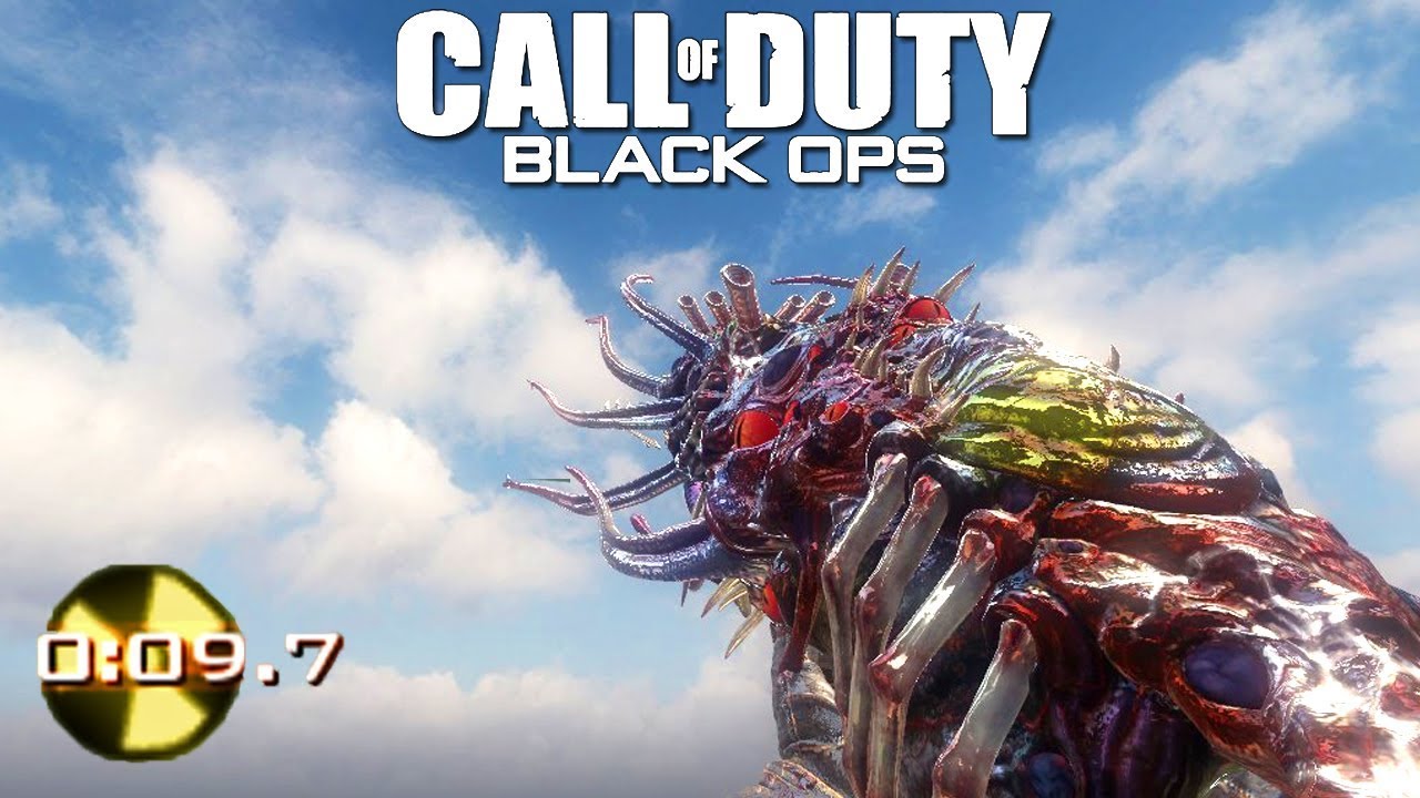 MW2 TACTICAL NUKE IN BO1 KINO (Ending) Call of Duty Black Ops Zombies Wonder Weapon Mod
