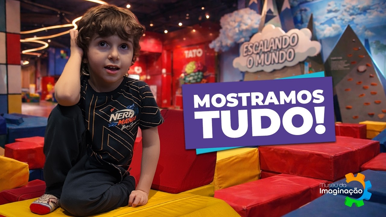 ISSO É TUDO QUE VOCÊ ENCONTRA NO MUSEU DA IMAGINAÇÃO EM SÃO PAULO!