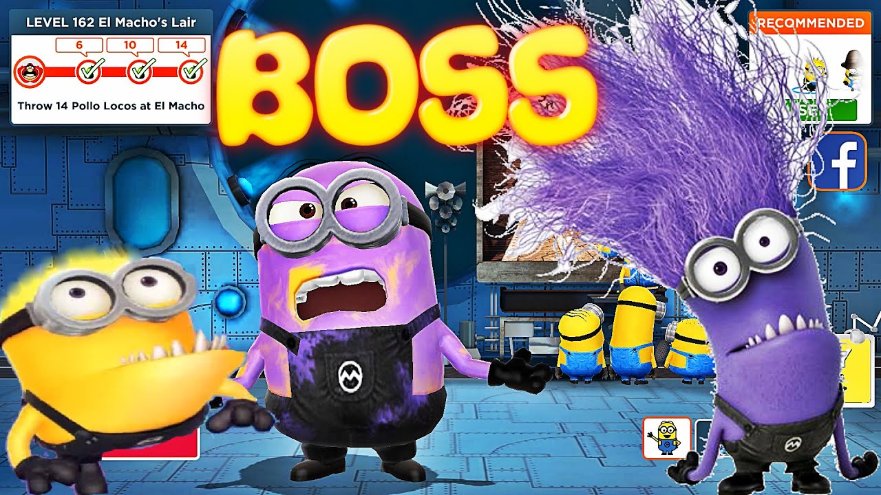 Despicable Me 2: Minion Rush El Macho's Lair POLO DISGUISED Angry MINION PART 2