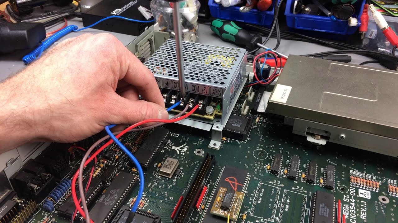 Atari Mega 1/Mega ST New Power Supply