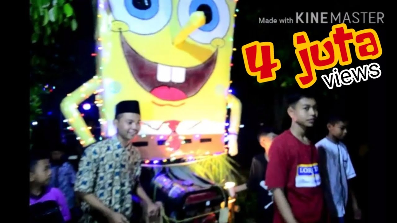 Takbir keliling KARANG TARUNA TANU JAYA Desa juwiring Th.2018
