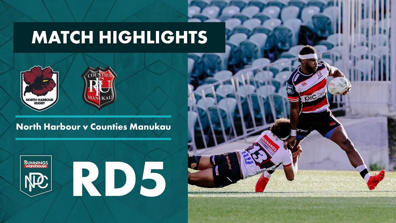 Bunnings NPC 2022 | Round 5 Highlights | North Harbour v Counties Manukau