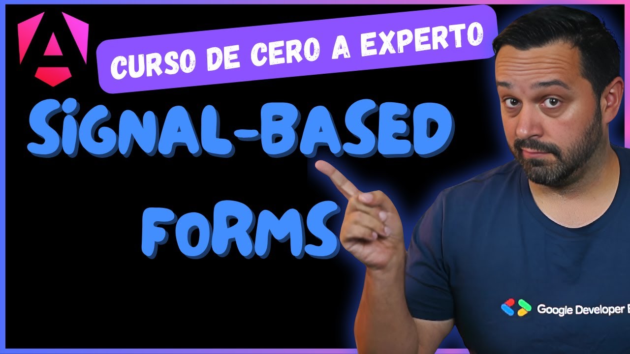 ¡Llegaron los SIGNAL FORMS! 🤯 La API de Formularios NATIVA de Angular 21 - Lección 12|Curso Signals