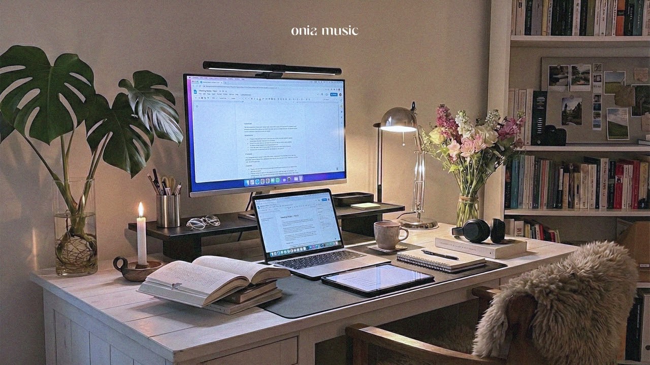𝑷𝒍𝒂𝒚𝒍𝒊𝒔𝒕 (가사X) 밤샘 공부를 위한 잔잔한 로파이 📖 집중 플레이리스트 🧑‍💻