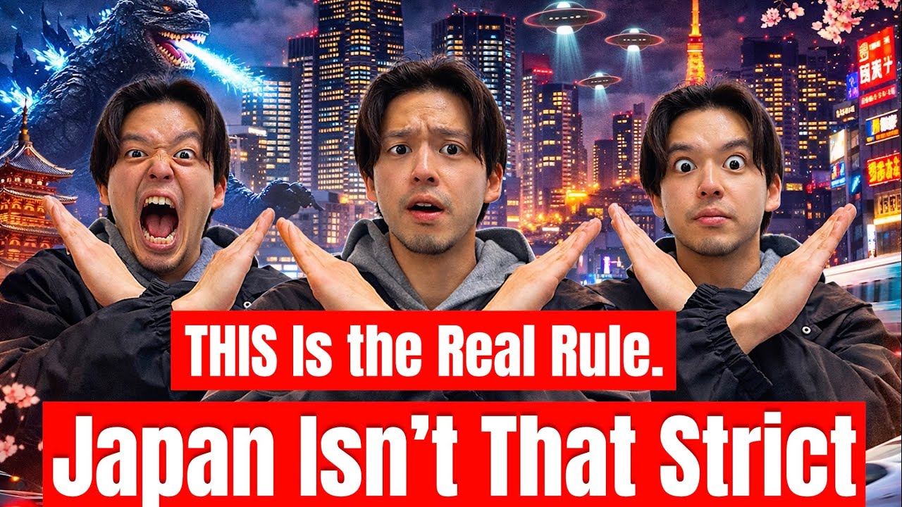 A Japanese Guy Explains the REAL Rules | Japan’s ‘Strict Rules’ Are Mostly BS