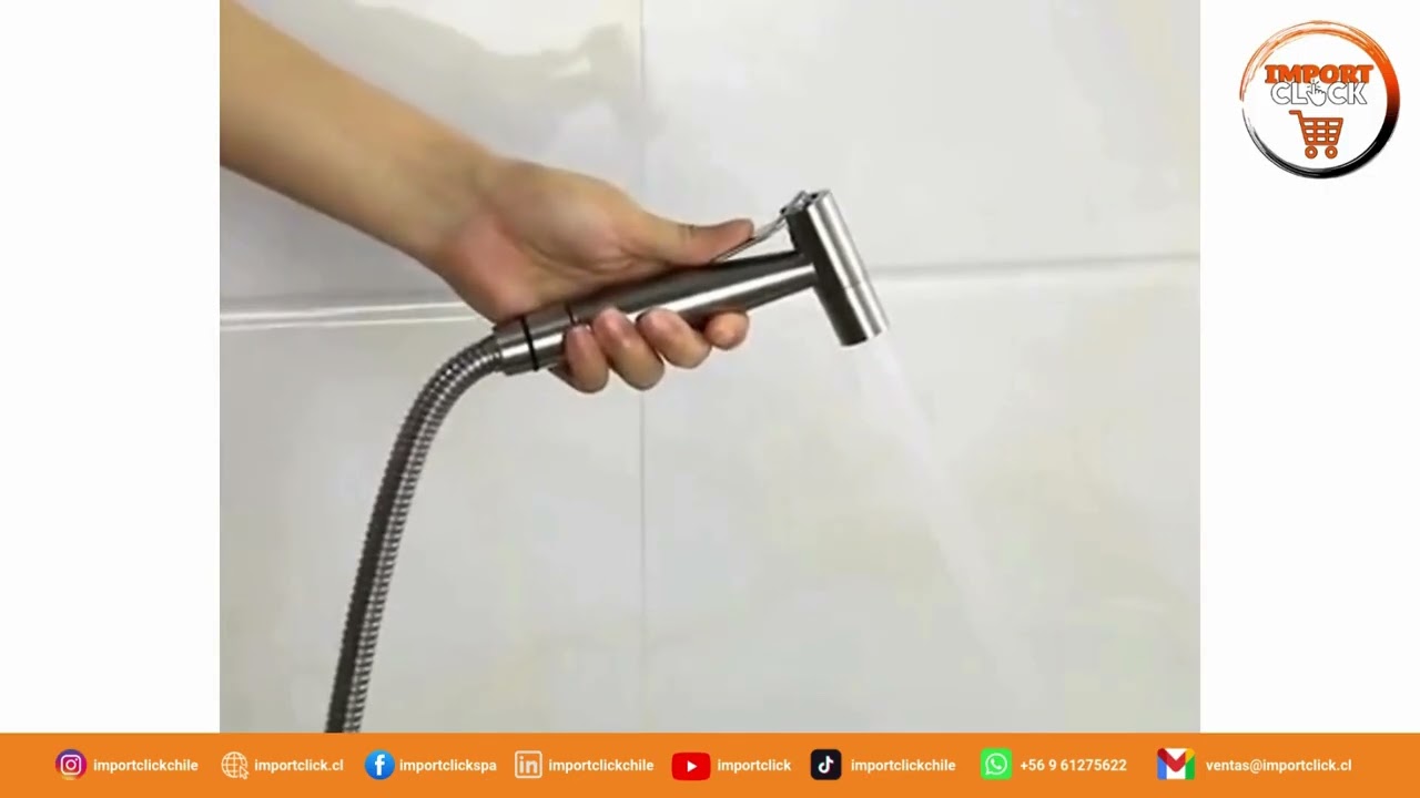Ducha Bidet WC &Aacute;rabe Acero Inoxidable