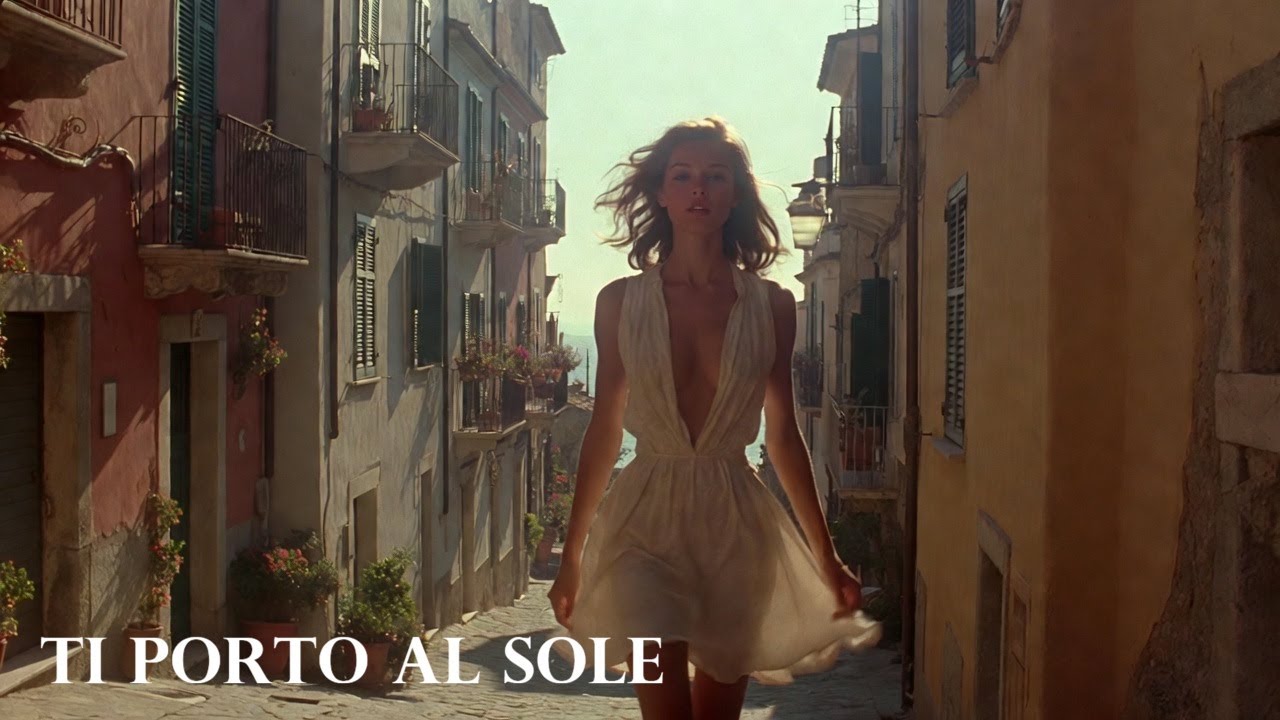 Ti Porto al Sole ☀️ | Italian Golden Love Song (1960s Riviera Romance)