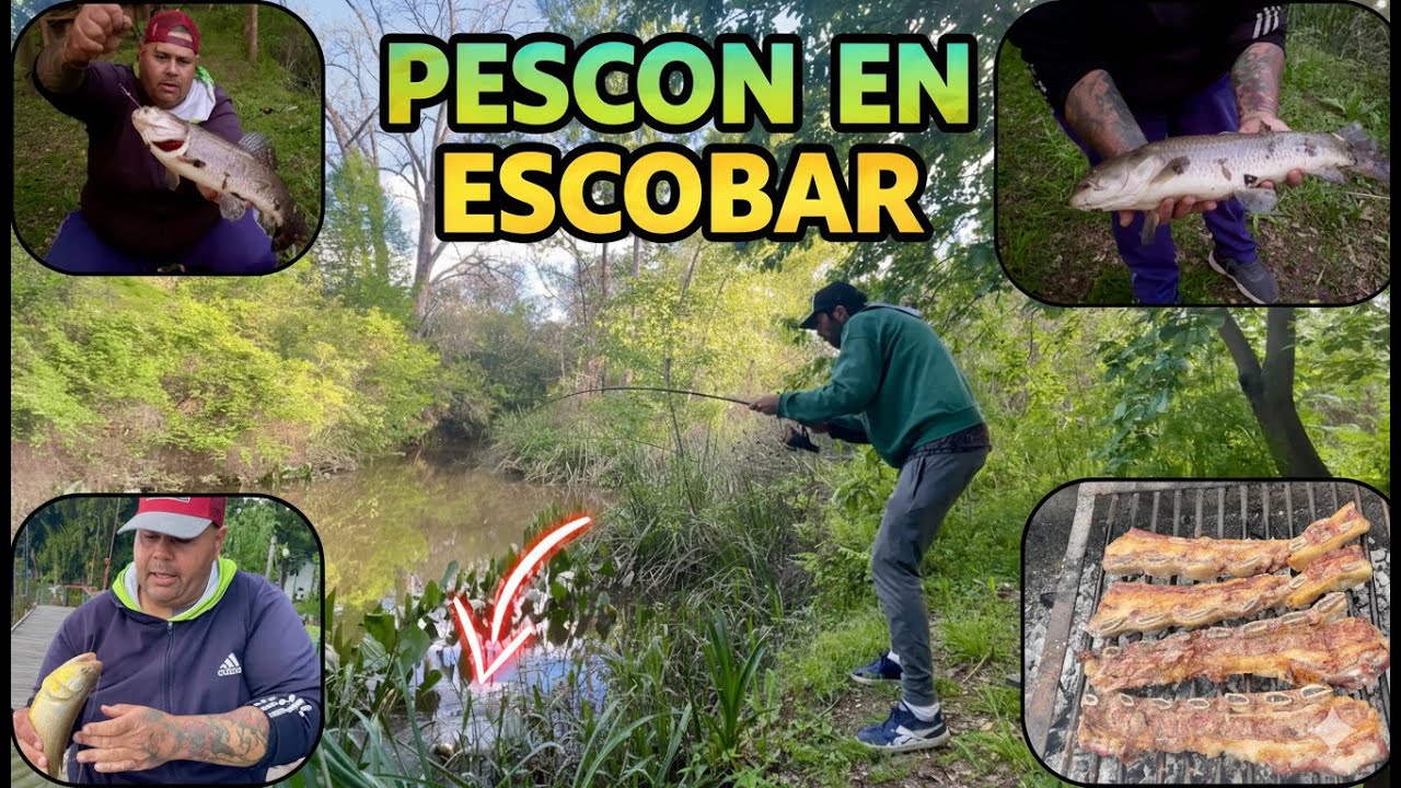 El río nos sorprendió en el Club de Pescadores de Escobar.