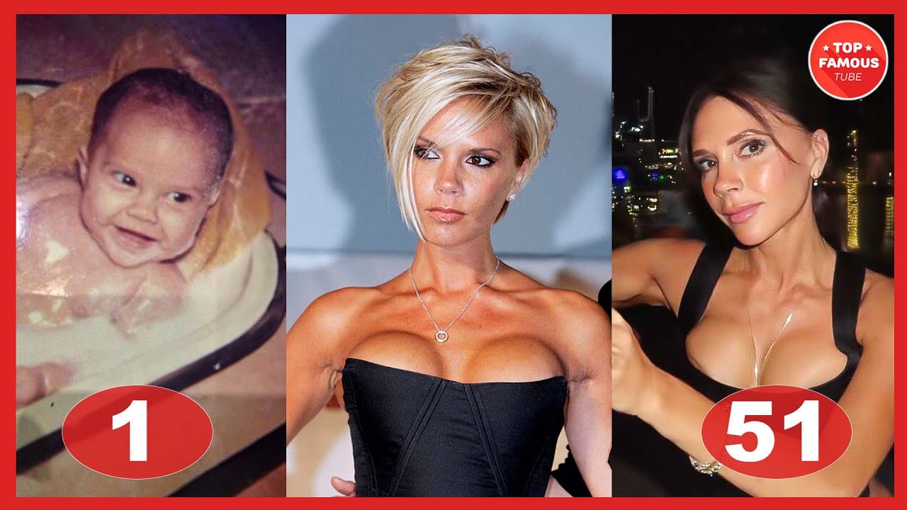 Victoria Beckham Through the Years ⭐ Transformation From 1 to 51 Years Old