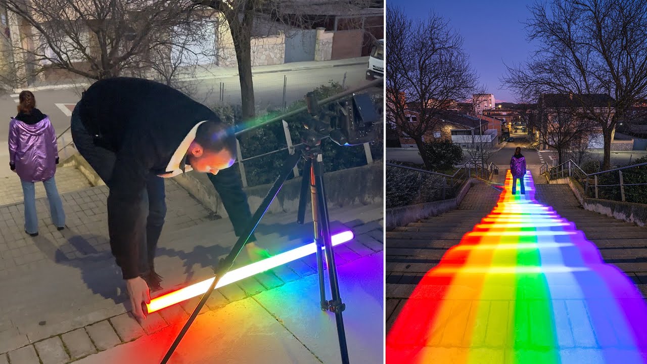 Фотографии на СЛЕДУЮЩИЙ УРОВЕНЬ со светодиодной подсветкой GVM 📸